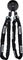 ABUS Anclaje de pared WCH + cadenas de inserción ACH 9KS TwinChain - black