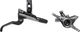 Shimano XTR BL-M9200+BR-M9200 Scheibenbremse - schwarz-silber/Hinterrad/rechts (seitenspezifisch)