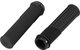 Peaty's Monarch Grips Knurl Lock-On Handlebar Grips - black/thin