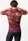 Castelli Maillot Stratus Logo S/S - deep bordeaux winter sky | S
