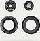 Acros Partie Supérieur de Direction ZS44/28,6 Blocklock Angle Braquage 135° - noir