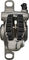 Shimano Étrier de frein XTR Trail BR-M9020 avec Plaquettes en Métal - gris/Ensemble/sans