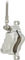 Trickstuff Maxima Front+Rear Disc Brake Set with Steelflex Hose - silver-orange/Set/left/right (side-specific)