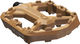 crankbrothers Pedales de plataforma Stamp 0 - brown/101 /102 /small