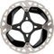 Shimano Bremsscheibe RT-MT900 Center Lock Innenverzahnung für XTR / Dura-Ace - silber-schwarz/160 mm