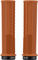 Peaty's Monarch Grips Mushroom Lock-On Handlebar Grips - mango/thin