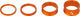 Wolf Tooth Components Precision Headset Spacer Kit - orange