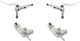 Shimano Alfine v+h Set Scheibenbremse BR-S7000 J-Kit - silber/Set/links/rechts (seitenspezifisch)