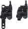 Shimano 105 Front+Rear Set Disc Brake BR-R7170 + Di2 ST-R7170 - black/Set/left/right (side-specific)