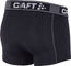 Craft Greatness Bike Boxer Underwear - black-white/S