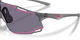 Oakley Gafas deportivas Cybr Dyno - matte grey smoke