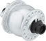 SON Hub dynamo - silver-anodised/36 hole