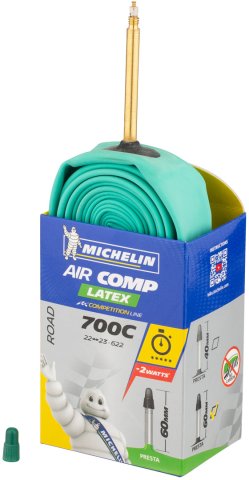 Michelin Chambre à Air A1 Aircomp Latex Road pour 28" - universal/22/23-622 SV 60 mm