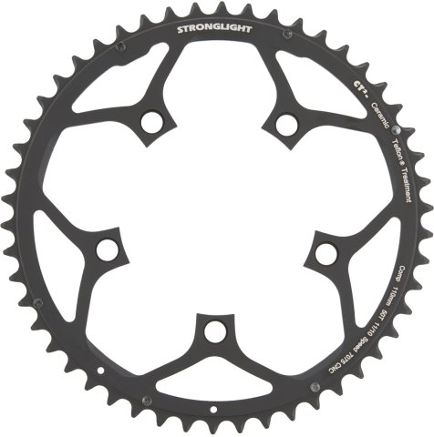Stronglight CT2 Road Chainring 10-/11-speed, 5-Arm, 110 mm BCD - black/50 tooth