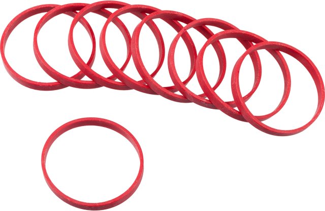 RockShox Bottomless Rings Volumenspacer für Monarch / Vivid Air ab Modell 2011 - red/universal