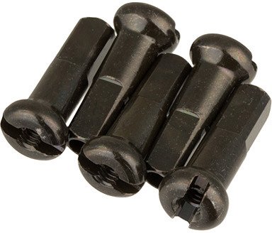 DT Swiss Écrous en Laiton Pro Lock® 2,0 mm - 5 pièces - noir/14 mm