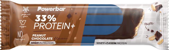 Powerbar Barrita Protein Plus Bar 33 % - 1 unidad - chocolate peanut/90 g