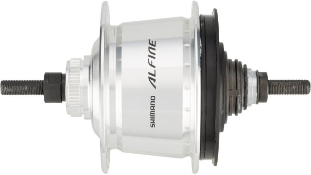 Shimano Alfine SG-S7001-8 Center Lock Disc Internally Geared Hub - silver/36 hole