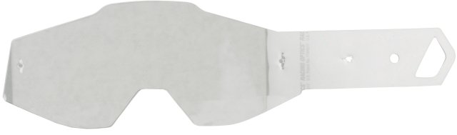 100% Laminated Tear-Off Visors for Strata / Accuri / Racecraft - clear/universal