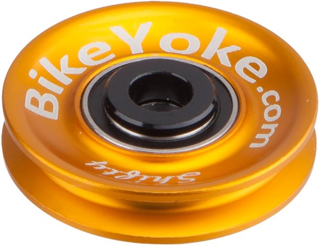 BikeYoke Guía de cable de cambios Shifty para GX1 / X1 / X01 / XX1 / Eagle - gold/universal