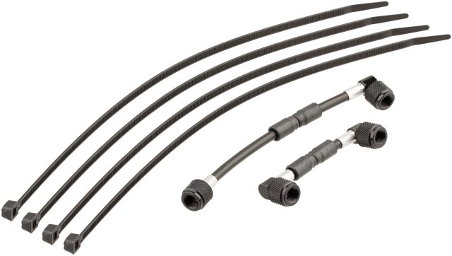 QUARQ Connection Hose Set for the ShockWiz Tuning System - black/universal
