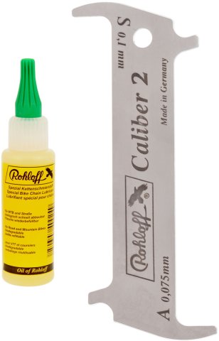 Rohloff Jauge d'Usure de Chaîne Caliber 2 + Oil of Rohloff 50 ml - universal/universal