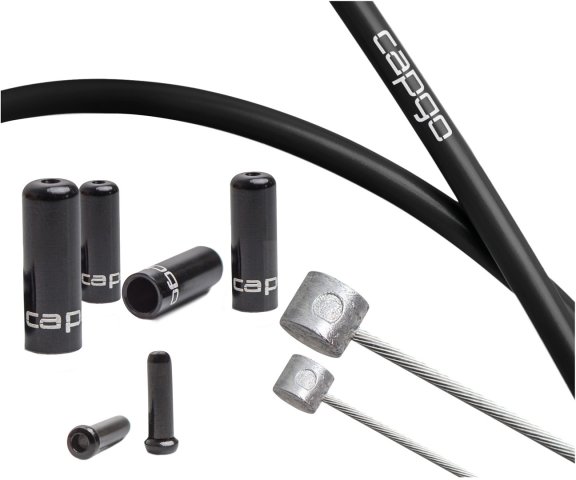 capgo Set de Câbles de Frein BL pour Shimano MTB - noir/universal