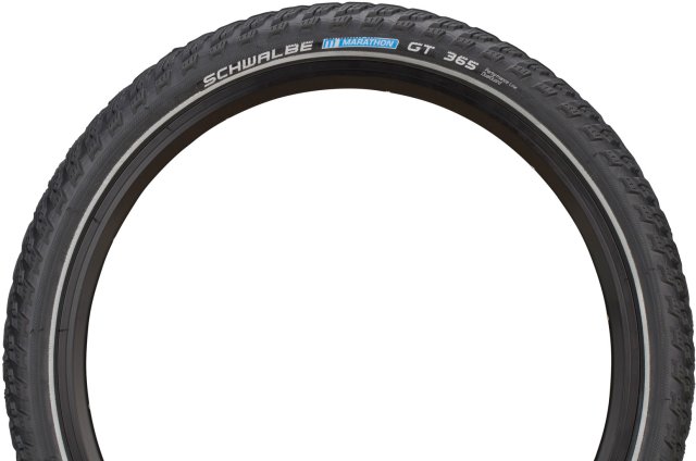 Schwalbe Cubierta de alambre Marathon GT 365 Performance 20" - negro-reflejante/20x1,5 (40-406)