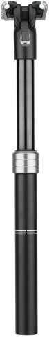 XLC Tige de Selle Télescopique SP-T09 - black/27,2 mm / 390 mm / SB 15 mm