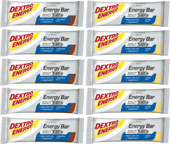Dextro Energy Energy Bar - 10 Pack - mixed/500 g
