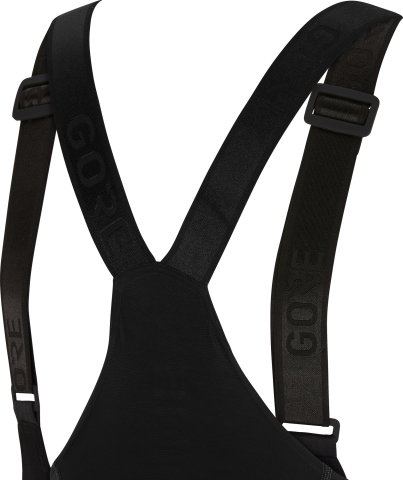 GORE Wear Culotes largos con tirantes C3 WINDSTOPPER® Bib Tights+ - black/M