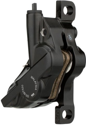Shimano BR-MT520 Bremssattel mit Resinbelag - schwarz/VR / HR Postmount 6"
