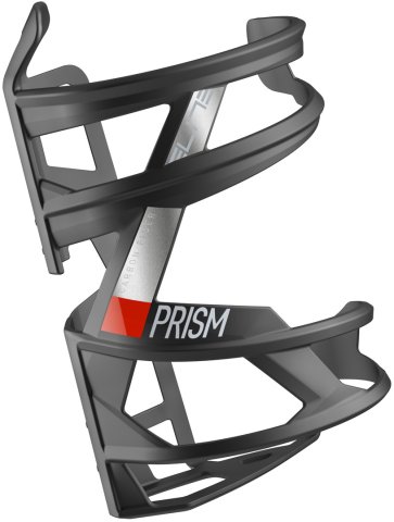 Elite Prism Carbon Left / Right Bottle Cage - black-red matte/right
