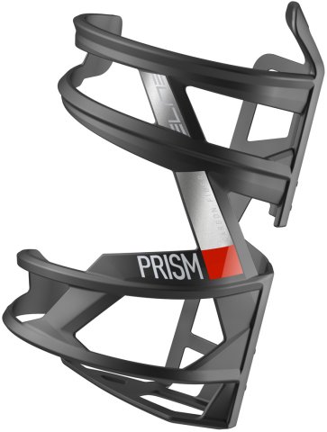 Elite Prism Carbon Left / Right Bottle Cage - black-red matte/left