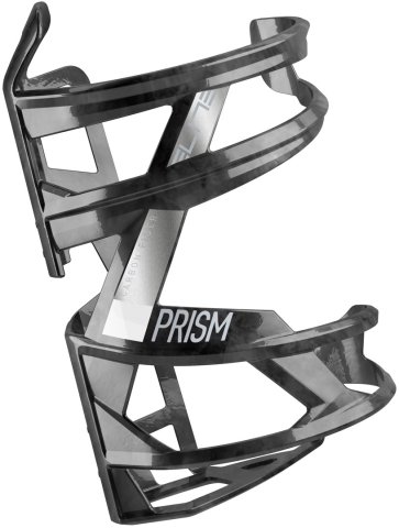 Elite Prism Carbon Left / Right Bottle Cage - black-white glossy/right