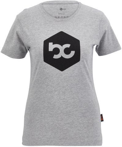 bc basic Essential Womens T-Shirt - flecked with grey/S