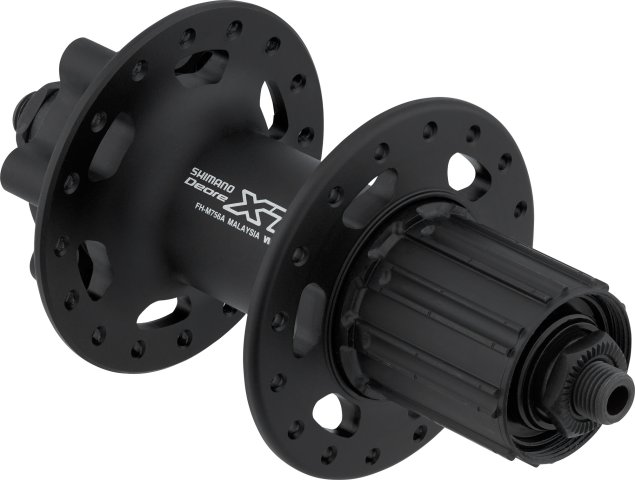 Shimano XT FH-M756A Disc 6-bolt Rear Hub for Quick Releases - black/10 x 135 mm / 32 hole / Shimano