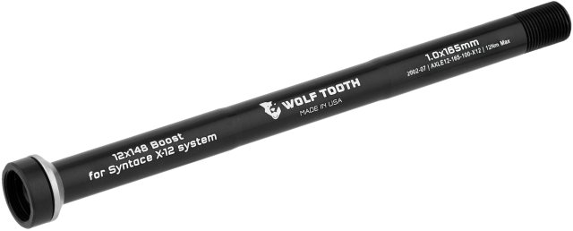 Wolf Tooth Components X-12 HR-Steckachse - black/12 x 148 mm