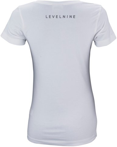 LEVELNINE Women White T-Shirt - white/S