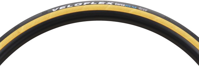 VELOFLEX Cubierta plegable Corsa EVO TLR 28" - black-gum/25-622 (700x25C)