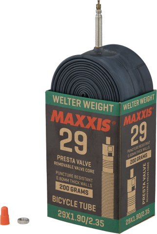 Maxxis Welterweight 29" Inner Tube - black/29x1.9-2.35 Presta