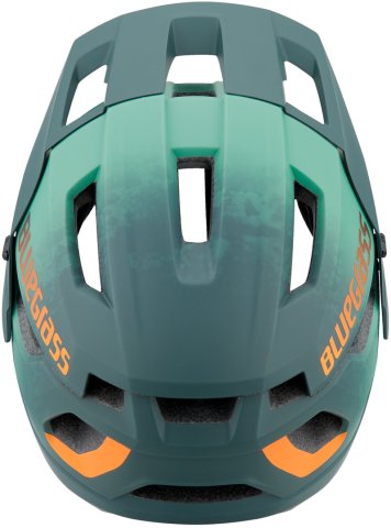 Bluegrass Rogue Helm - green-orange-matt/56 - 58 cm