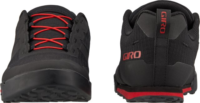 Giro Tracker Fastlace MTB Schuhe - black-bright red/42