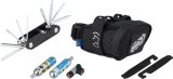 PRO Combo Pack Saddle Bag Mini w/ Mini-tool 10 and CO2 Cartridges