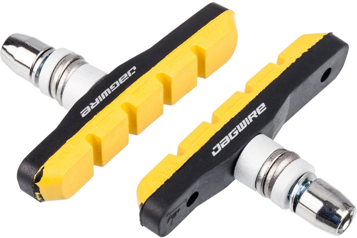 Jagwire Mountain Sport Brake Pads Threaded Post Yellow for sale online 