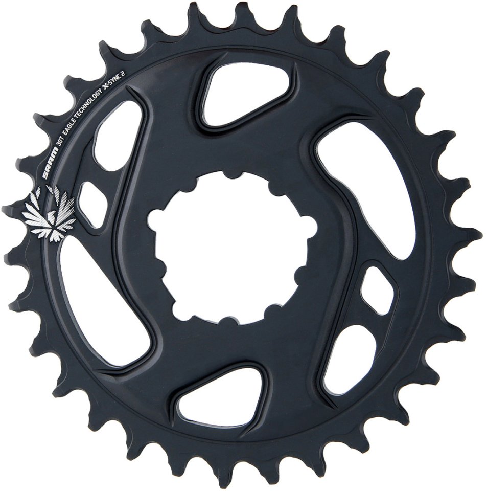 Sram X-SYNC 2 Eagle X01 12 spd Direct Mount 34T Chainring 3mm Offset Boost Black 