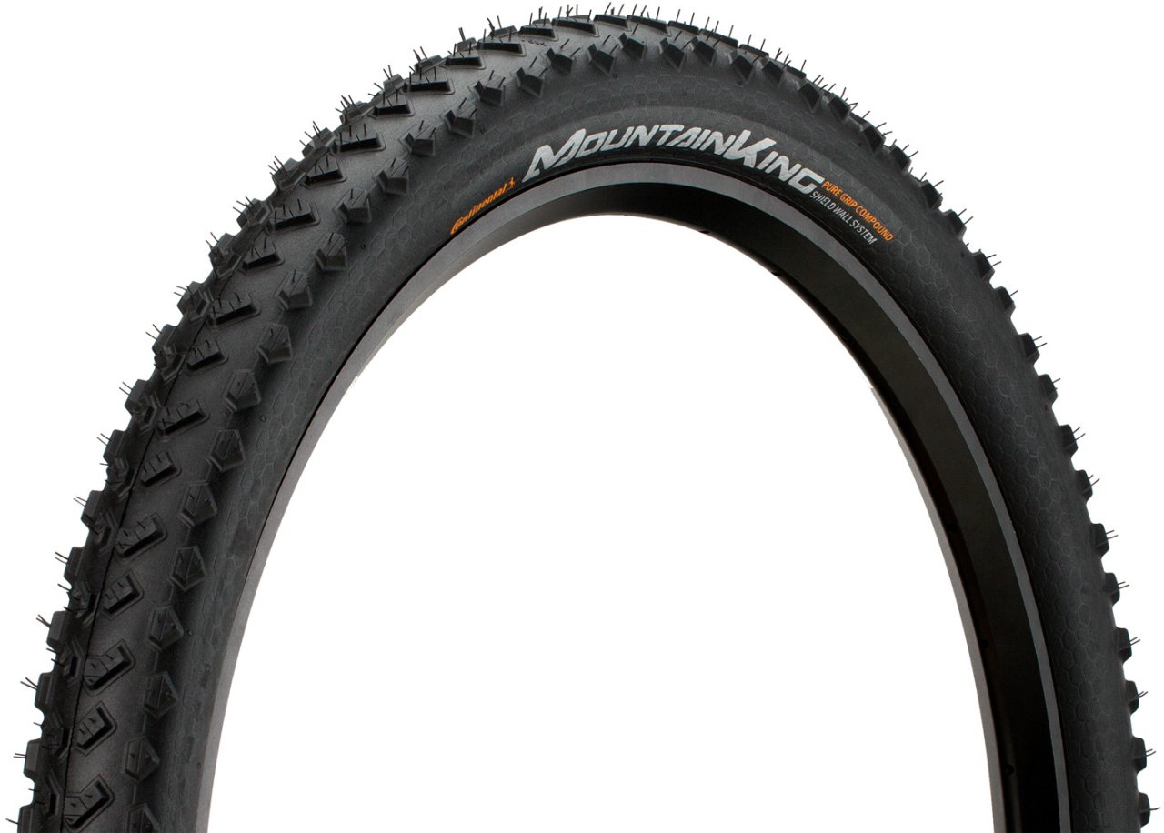 New 1 Only Details about   Continental Mountain King 27.5" x 2.4" Black Fold Tire 