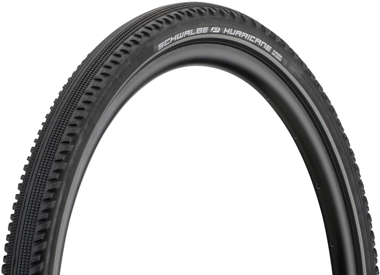 Schwalbe Hurricane Tire 29 x 2.25 Clincher Wire Black Performance Line Addix