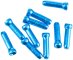 Jagwire Ferrules for Brake/Shifter Cables - 10 pcs. - blue/1.8 mm