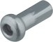 DT Swiss Pro Lock® Hidden Alu-Nippel 2,0 mm - 100 Stück - silber/12 mm